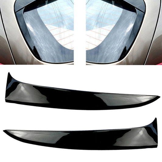 for Kia Sportage R 2011-15 12 13 Black Rear Window Spoiler Side Wing Trim Cover