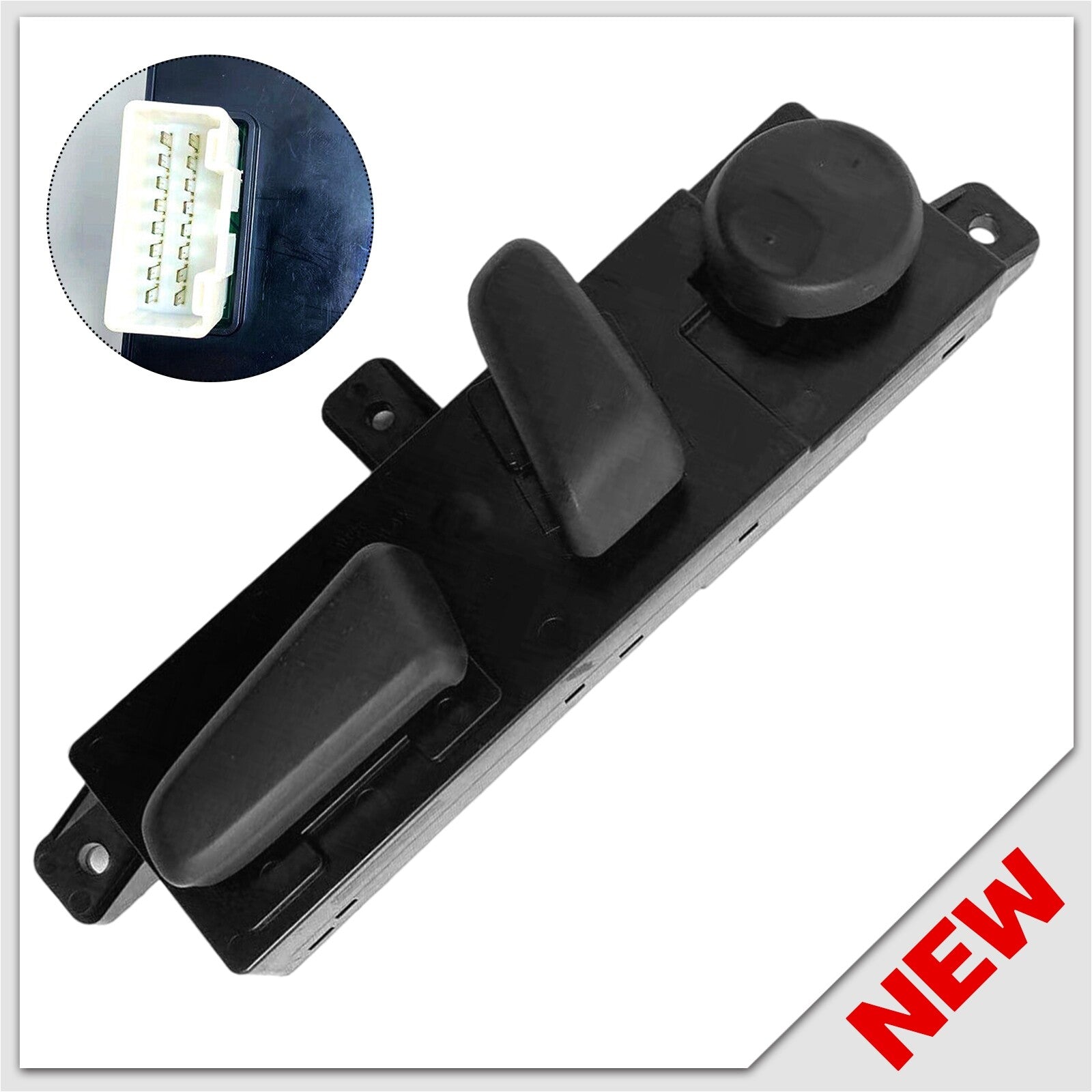 Front for Seat Left Driver Side Power for Seat Switch Fit for Hyundai for Tucson Sonata 15-20 AT