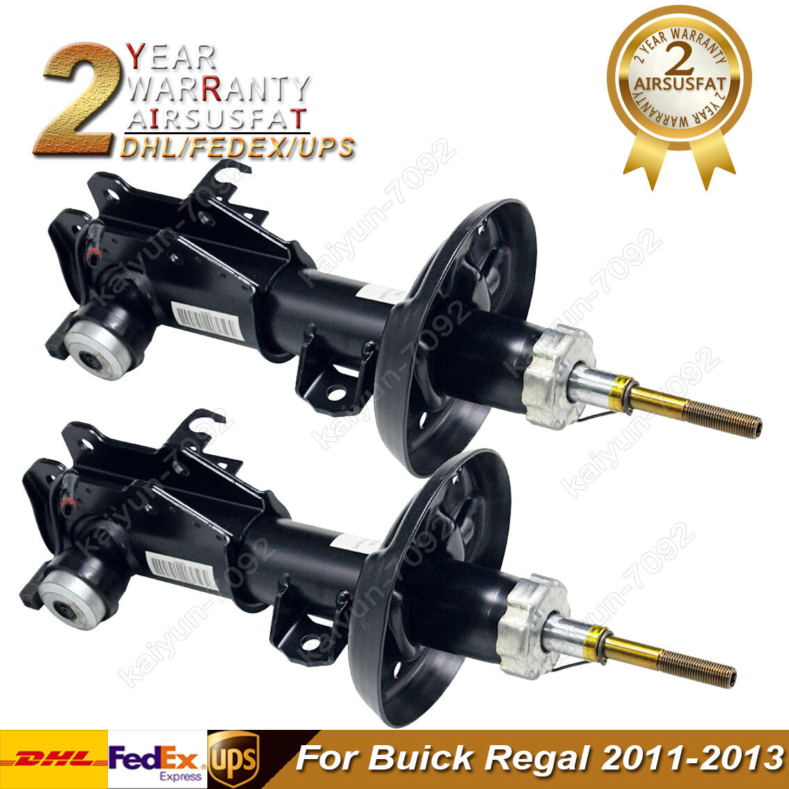 Front Left Right Shock Absorber Struts W/ADS for Buick Regal 2011-2013 13319741