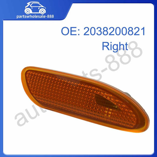 Front right corner turn signal light applicable to for Mercedes-Benz C230, C240, C280, C320