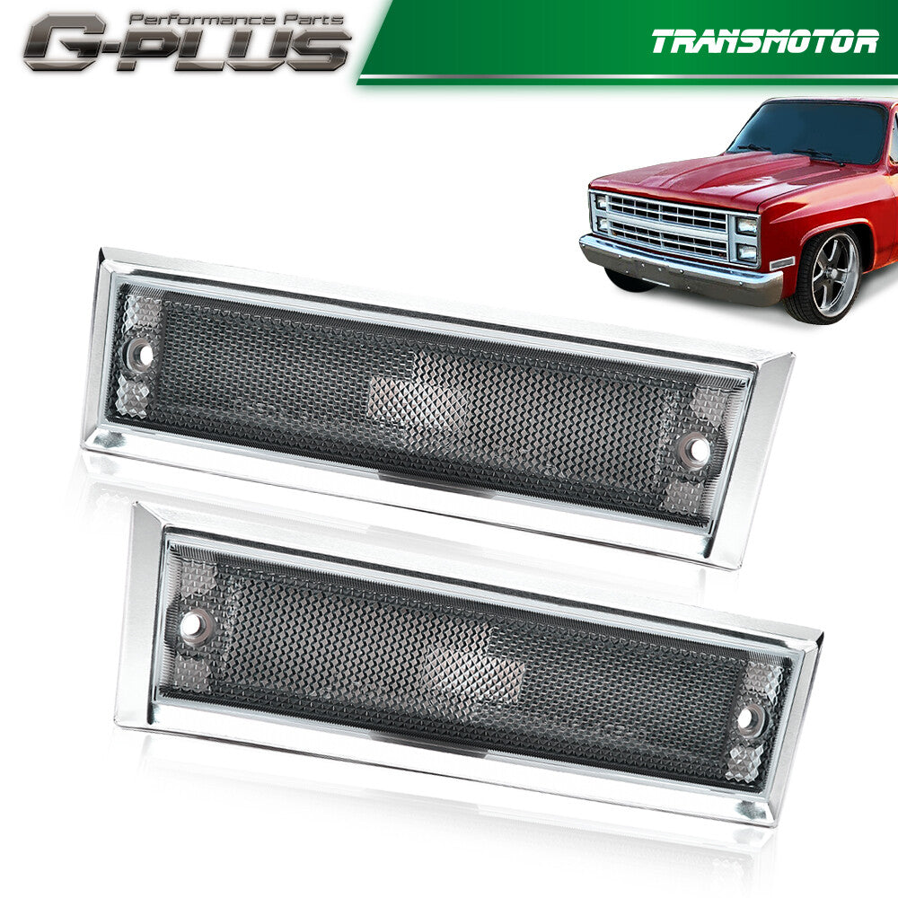 Smoke side marker lights suitable for 81-91 for Chevrolet for GMC C/K trucks, suburban suit jackets, Jimmy