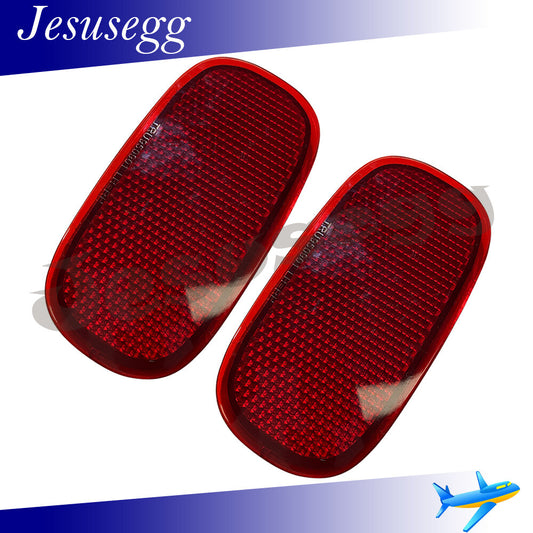 2Pcs Fits 1994-05 for Toyota Rav4 Left/Right Rear Bumper Reflector Lamp 81910-42010