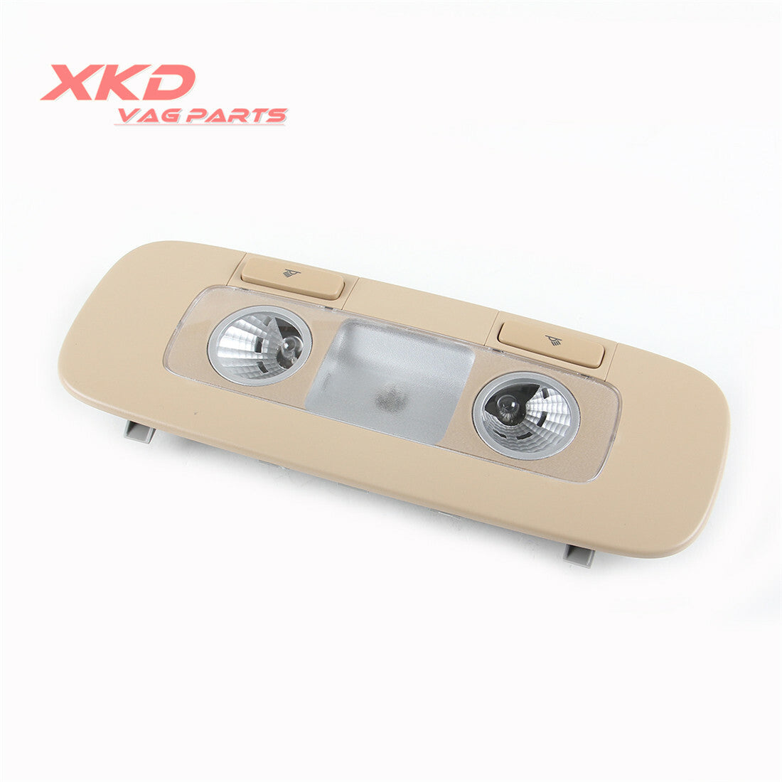 Light brown rear interior roof reading lights suitable for Volkswagen for Jetta for Passat 3C0947291E