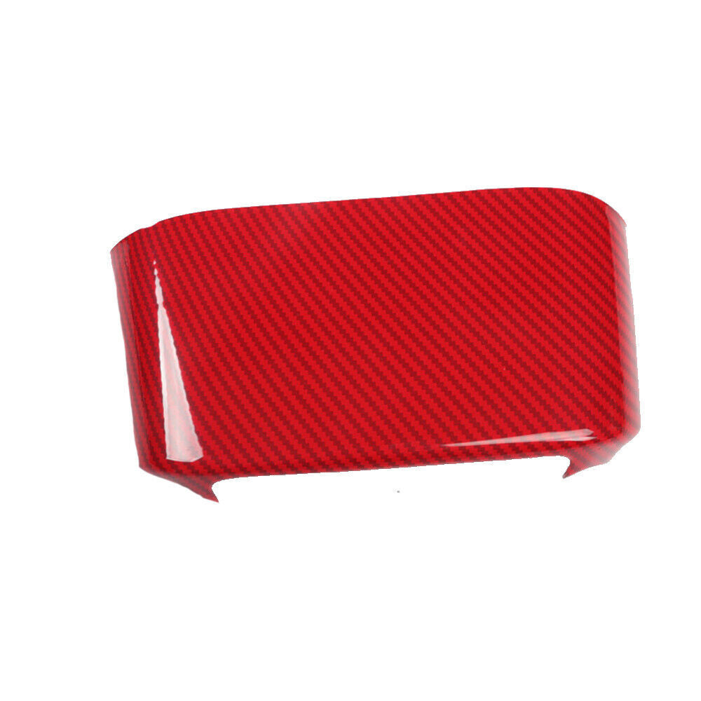 Rear Air Outlet Vent Frame Trim Interior 1X for Lexus for ES 18-21 Red Carbon Fiber