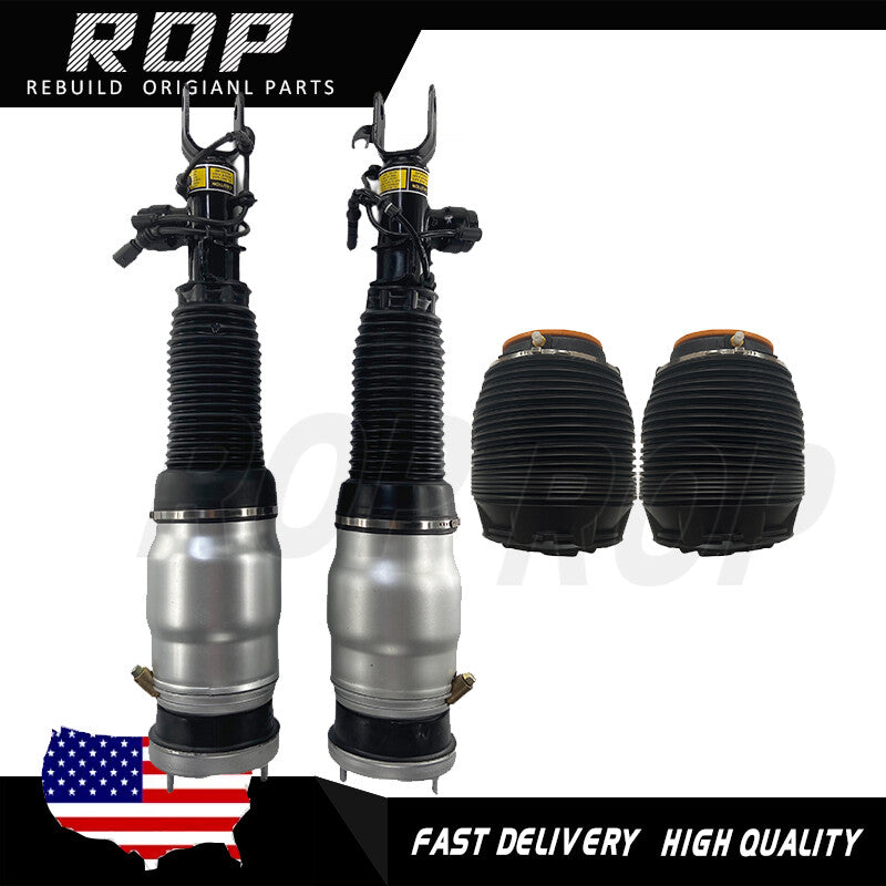 4pcs Front Air Suspension Shock Rear Air Springs for Hyundai Equus for Genesis 09-16