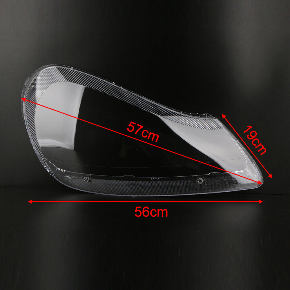 Right-side headlight lens protective cover for Porsche for Cayenne 2008, 2009, 2010 models.