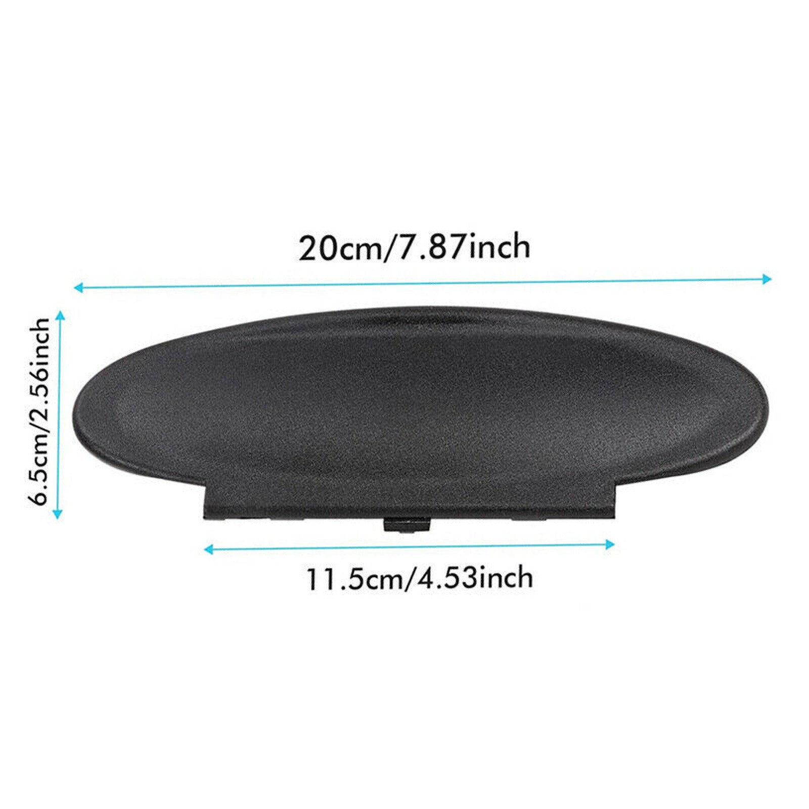 Sun Visor Mirror Cover Black fit for Porsche 911 996/997 Cayman 986/987 AT