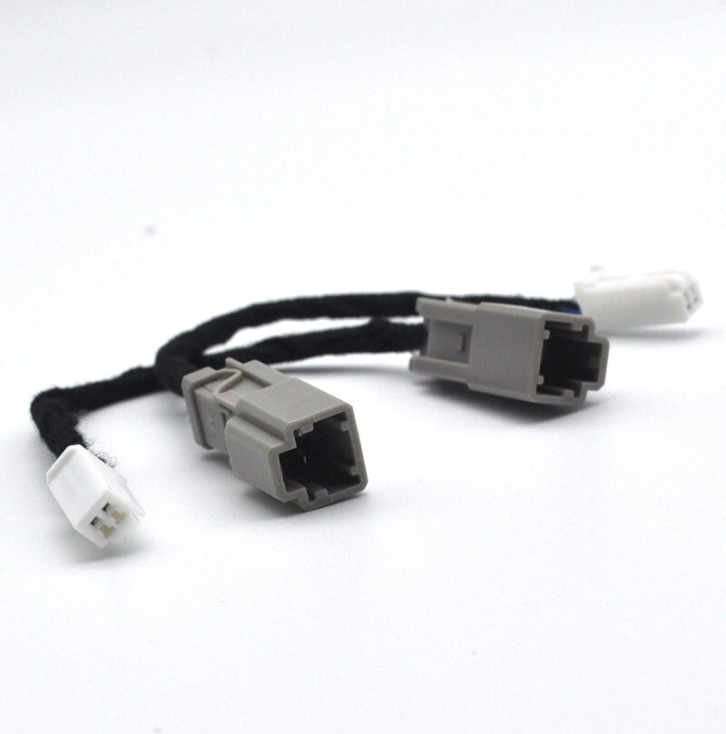2 Halogen LED Conversion Adaptor trunk plate light cable for Honda Fit CRV for civic