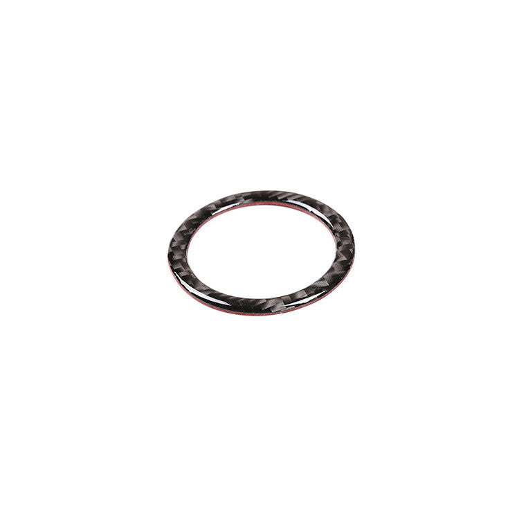 Carbon fiber engine start stop cover trim suitable for Mercedes-Benz C-Class GLC-Class 2015-19