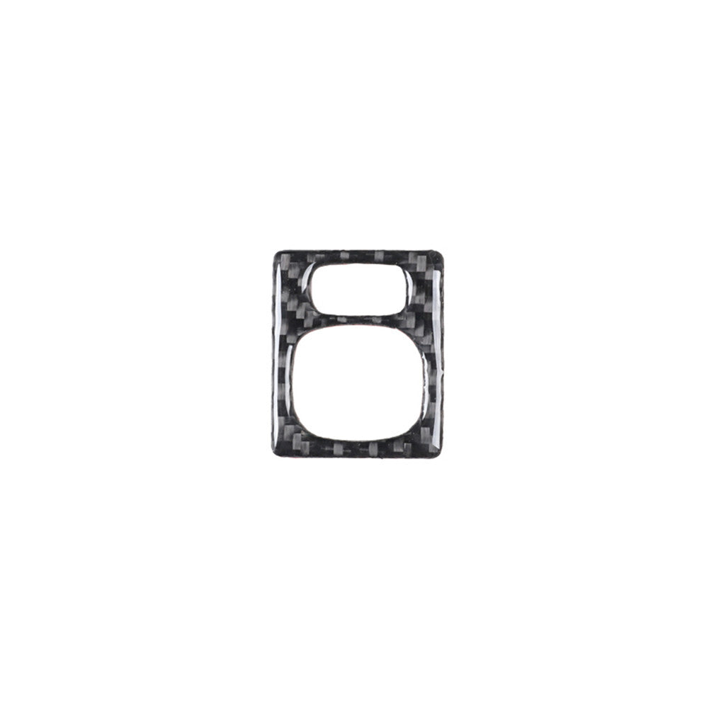 Rearview Mirror Control Button Trim Carbon Fiber for Toyota FJ Curiser 2007-2021