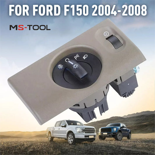 Headlight Switch Dimmer Light Head Lamp Control For 2004-2008 for Ford F-150