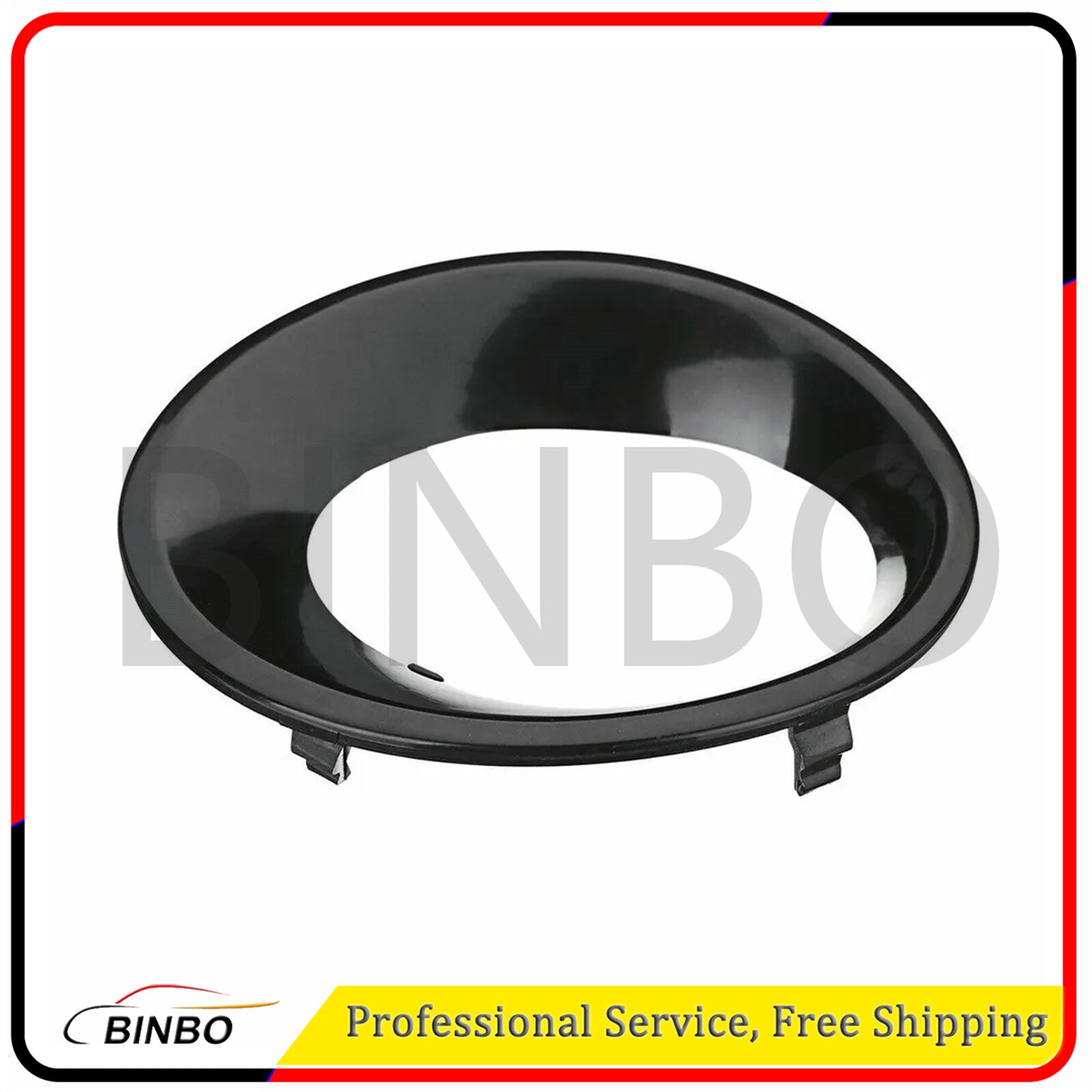 Front Bumper Fog Light Cover Black Right+Left Side for BMW X3 E83 LCI 2007-2010