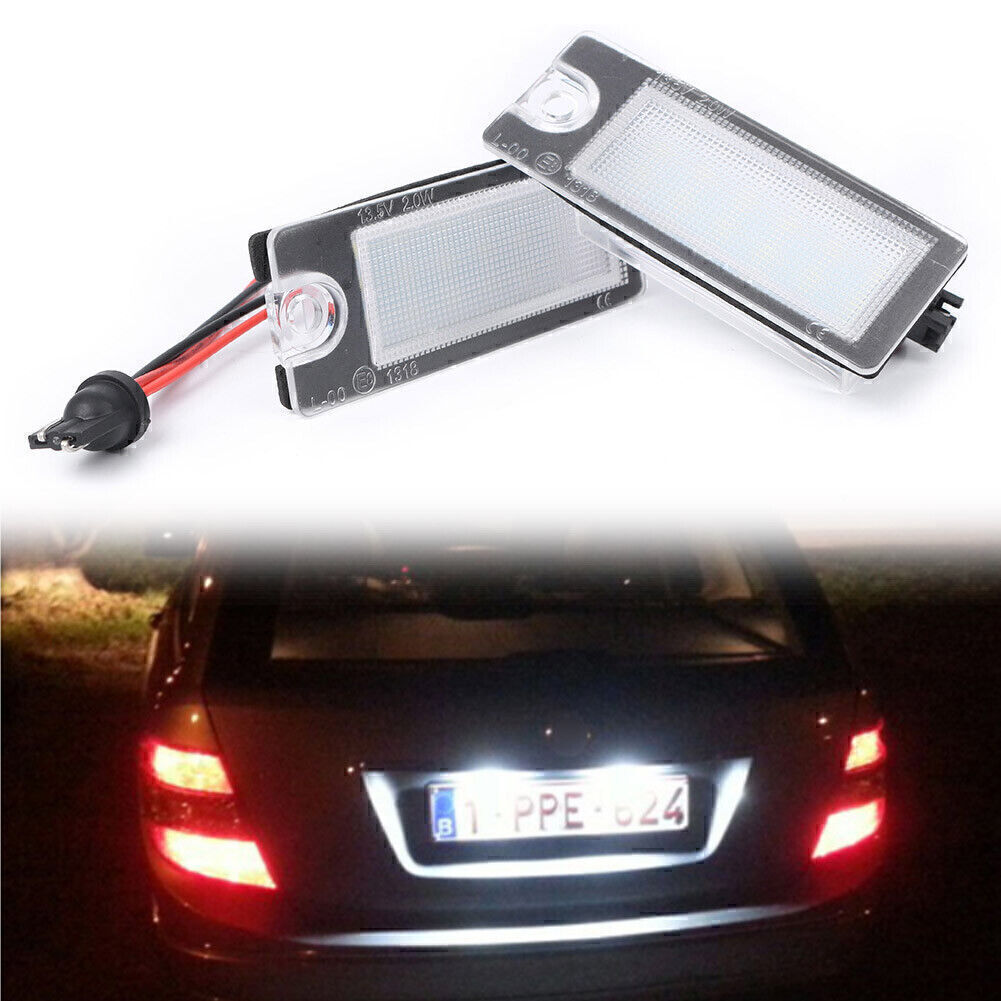 LED License Plate Number Lights Car Lamp for Volvo V70 XC70 S60 S80 XC90