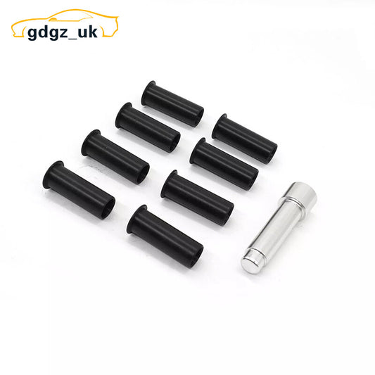 8pcs Door Hinge Pin Liners Bushings Kit for Jeep for Wrangler TJ YJ CJ LJ 1986-2006