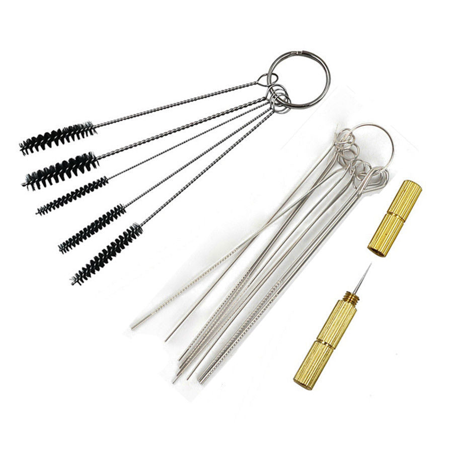 16Pc Car Windscreen Nozzle Water Stains Scraper Dredge Cleaning Repair Tool Kit