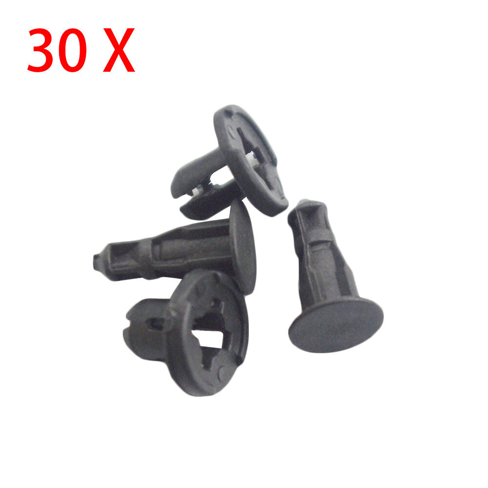 30PCS Push Type Fender Retainer Bumper Clips for Mitsubishi for Honda MR200300