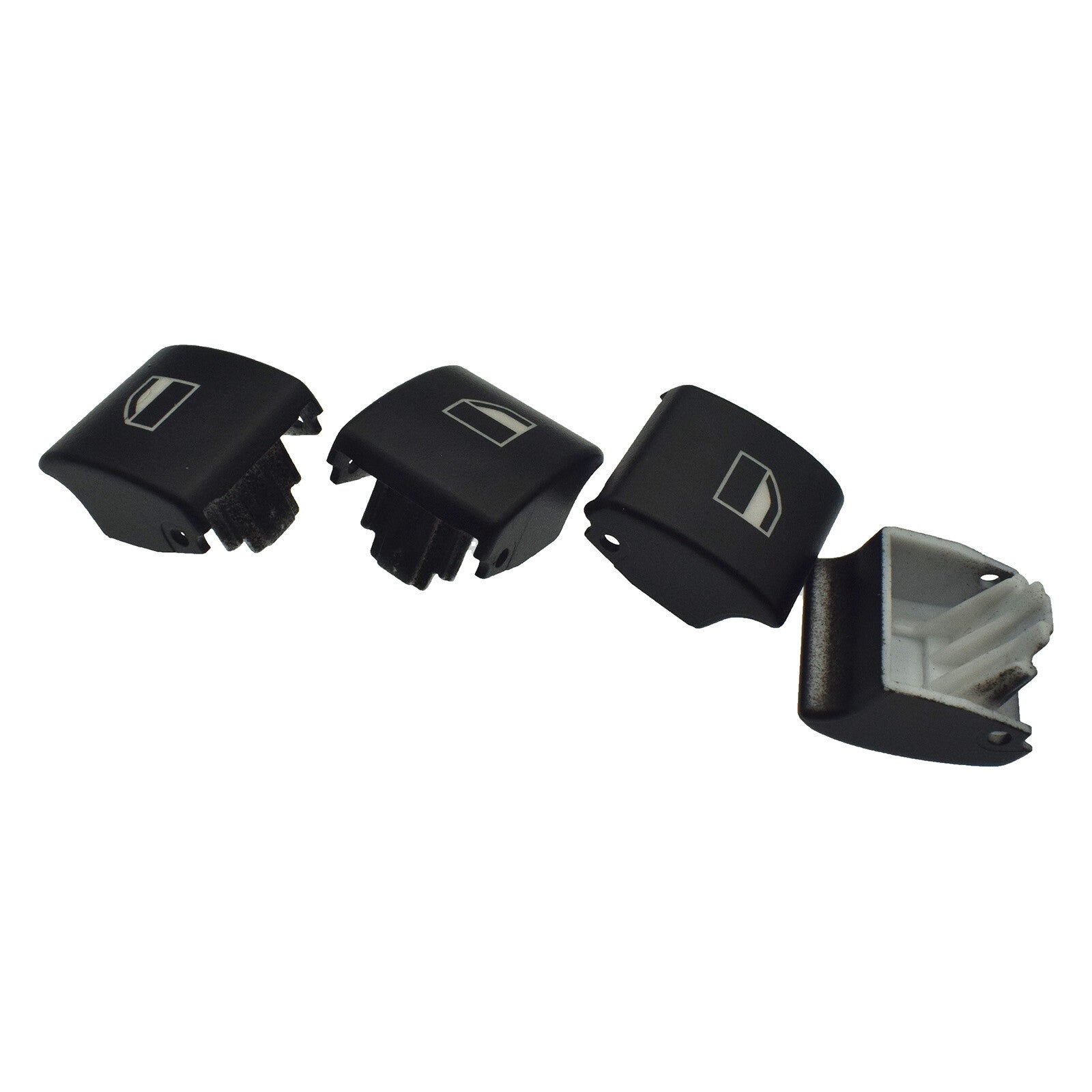 4Pcs Power Window Switch Button Caps Fit for BMW 3 Series E46 X5 X3 61316902183