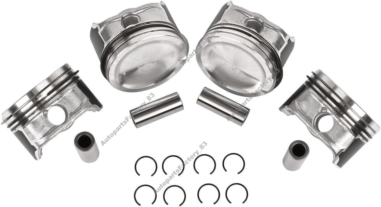 4ps Engine Piston Ring Set for A3 for A4 TT Quattro Beetle for Jetta for Golf for Passat 1.8T