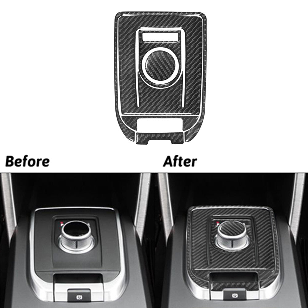 6X Carbon Fiber Shifter Console Trim for Land Rover Discovery Sport 2015-2019