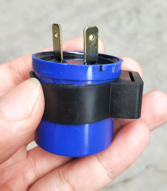 Blue 6V-12V Flasher For ATV Quad Go Kart