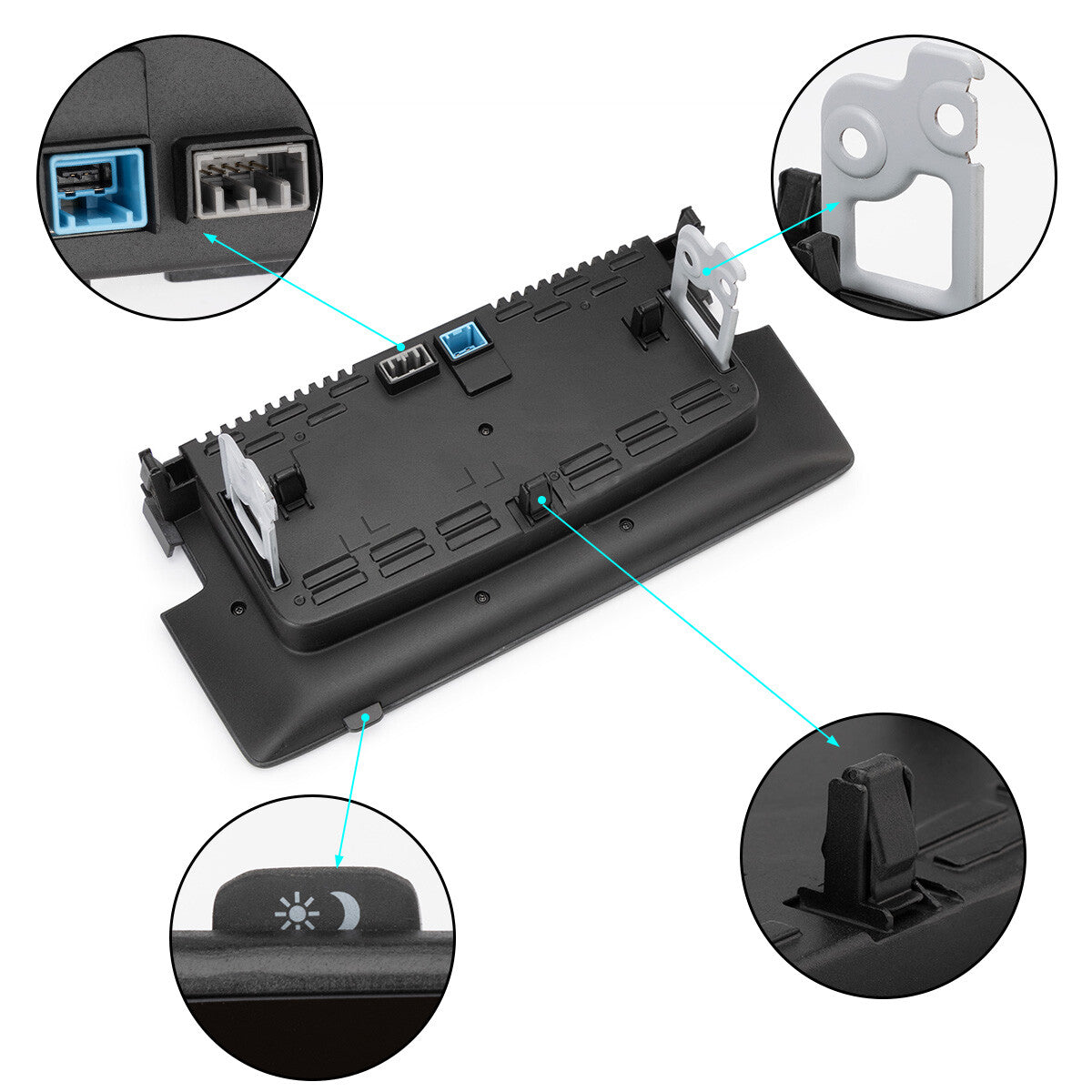 Compatible with for Honda for Civic 2016 - 2018 39710-TBA-A11 Radio Navigation LCD Touchscreen