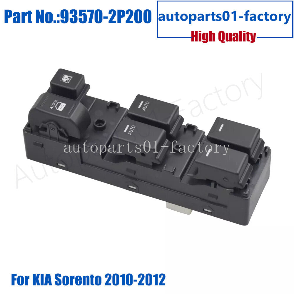 Driver Left for KIA Sorento 2010 2011-2012 Power Window Switch 93573-2P200