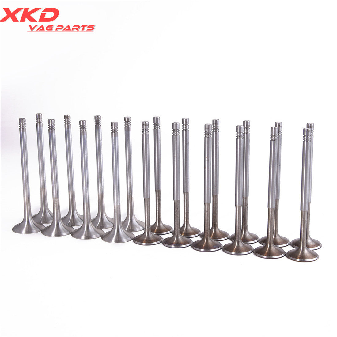 Intake and exhaust valves are suitable for Volkswagen for Jetta , for Golf , for Bora , for Passat , for Audi A3, A4, A6, and for SKODA 1.8 L.