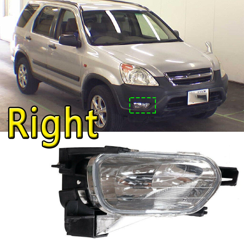 One-piece front bumper light and fog light kit for Honda CR-V RD5 RD7 2002-2004 (Right)