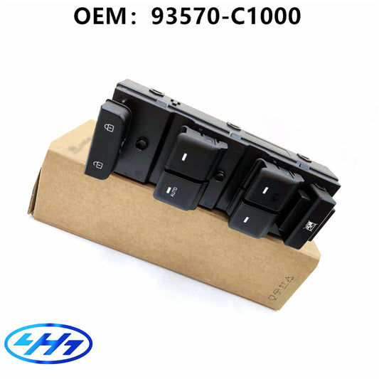 93570-C1000 Power Window Main Switch Driver Door Left for Hyundai Sonata 15-19