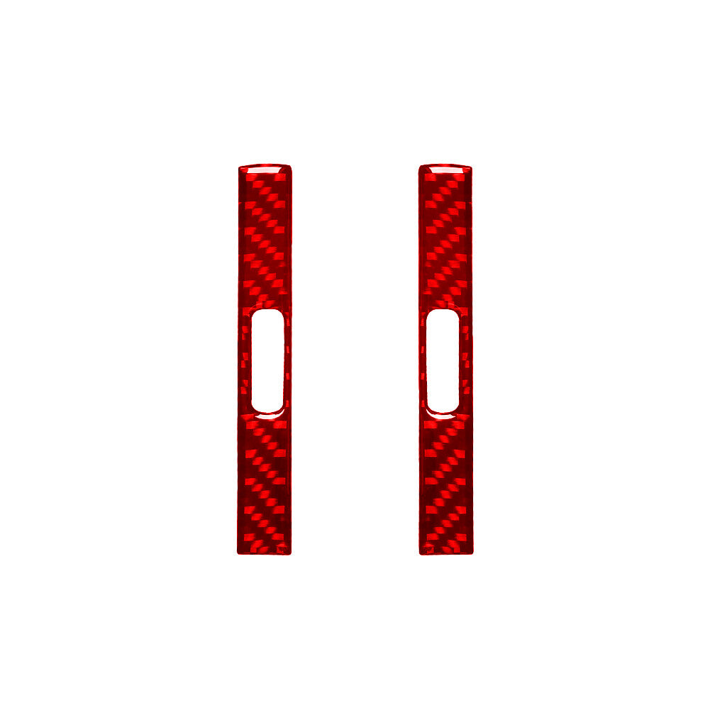 Red Carbon Fiber Vent Strip Trimming For Land for Range Rover Sport 2014-2017