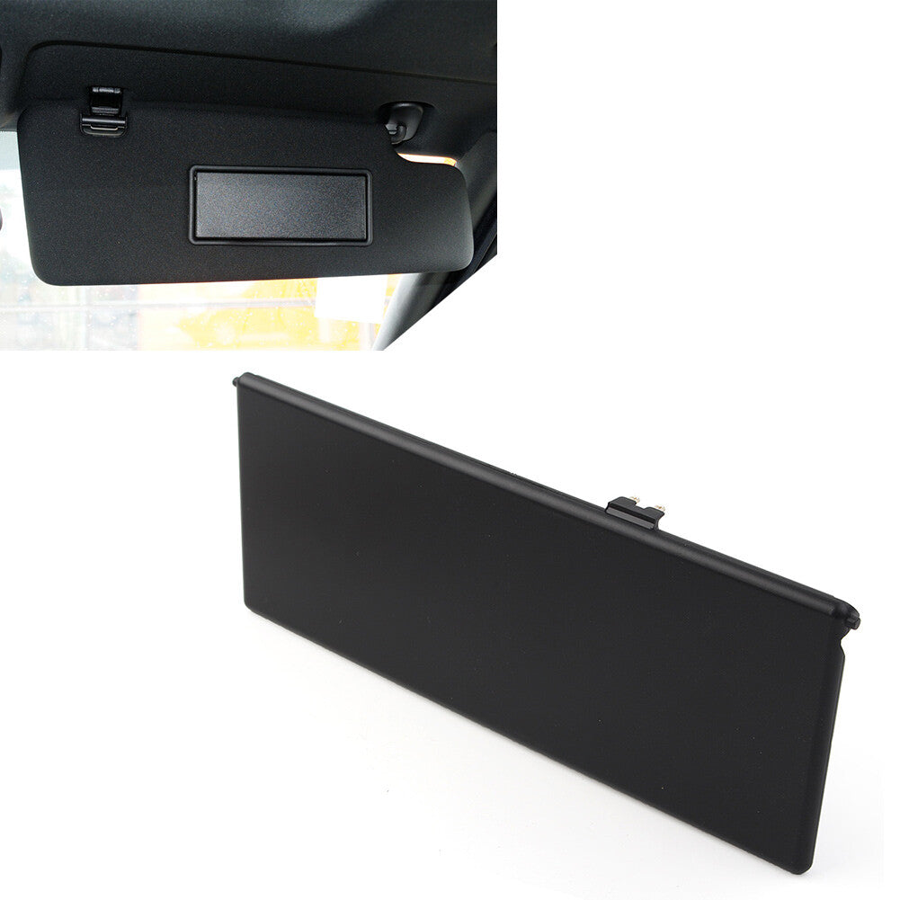Sunvisor Vanity Mirror Cover for Land Rover for Range Rover Sport Evoque Dis 4 Black