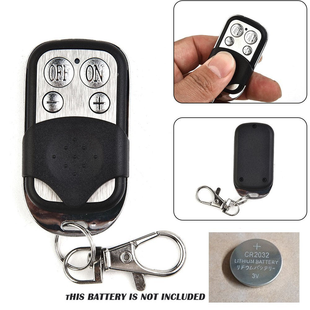 1-Piece Remote Control On/Off for 12/24V Air/Diesel Heaters, LCD Display, 4 Buttons