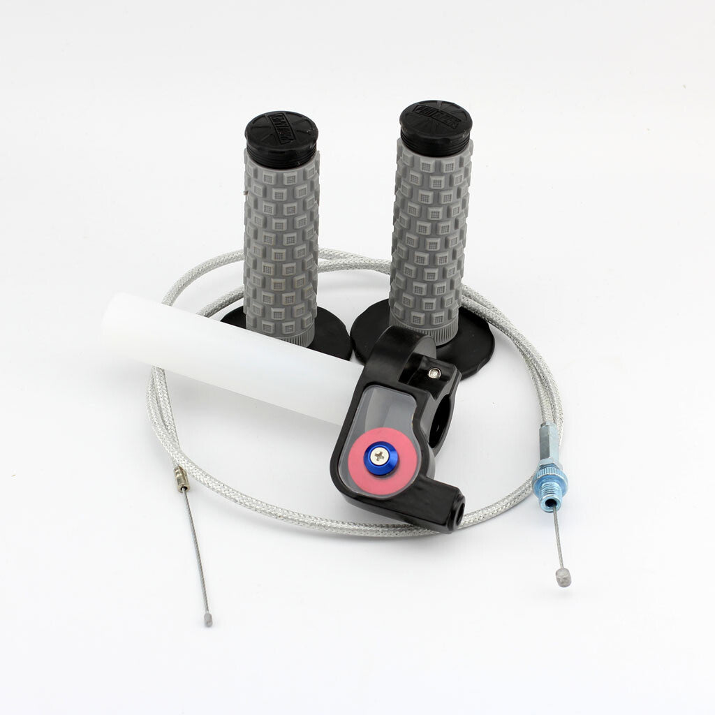 Handle Bar Grips Throttle Tube Kit 7/8 With ClampCableFor for HONDA CRF50 XR50