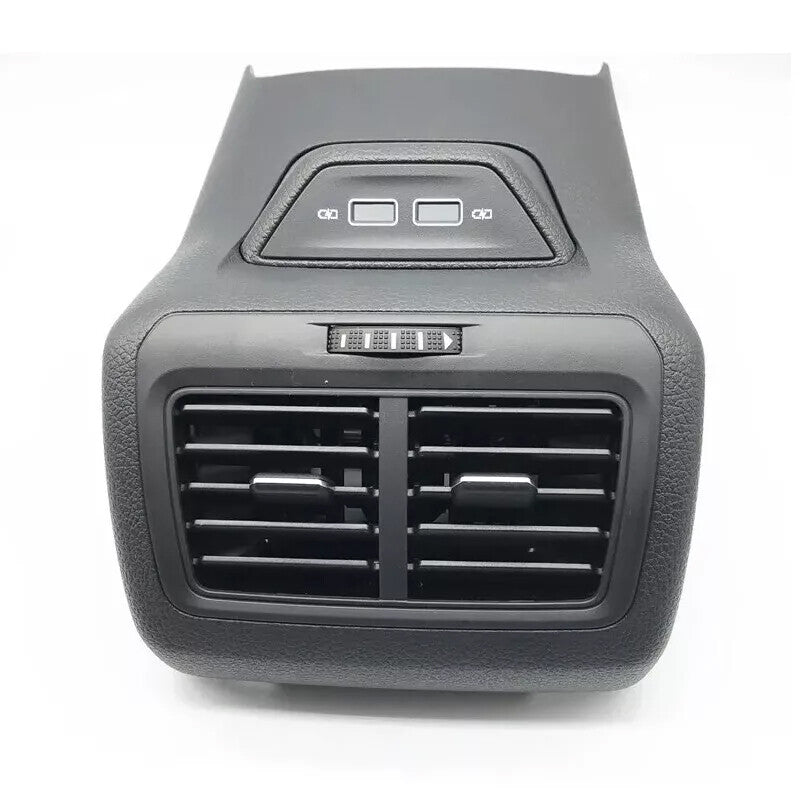 Rear air conditioning vent socket, center armrest with USB port, compatible with for Golf 7 MK7 2013-2017.