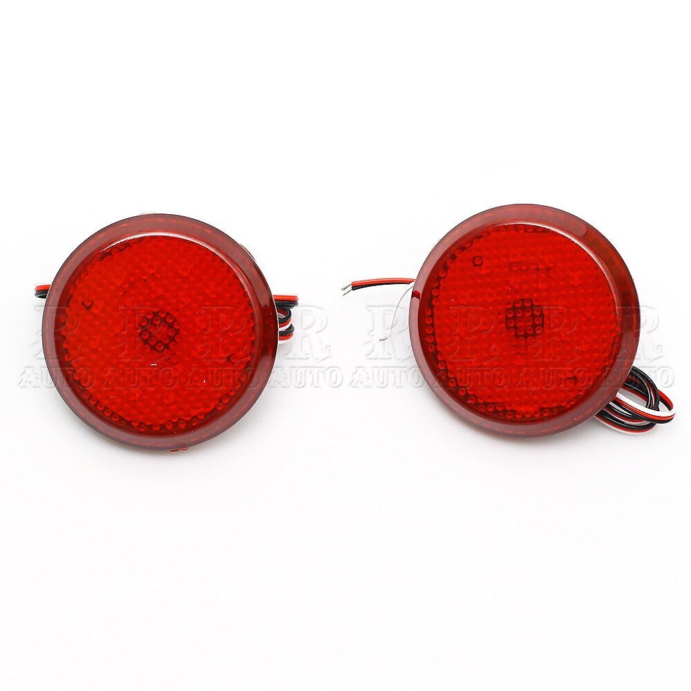 1 Pair New LED Rear Bumper Brake Light for Toyota for Corolla for Sienna for Nissan Qashqai