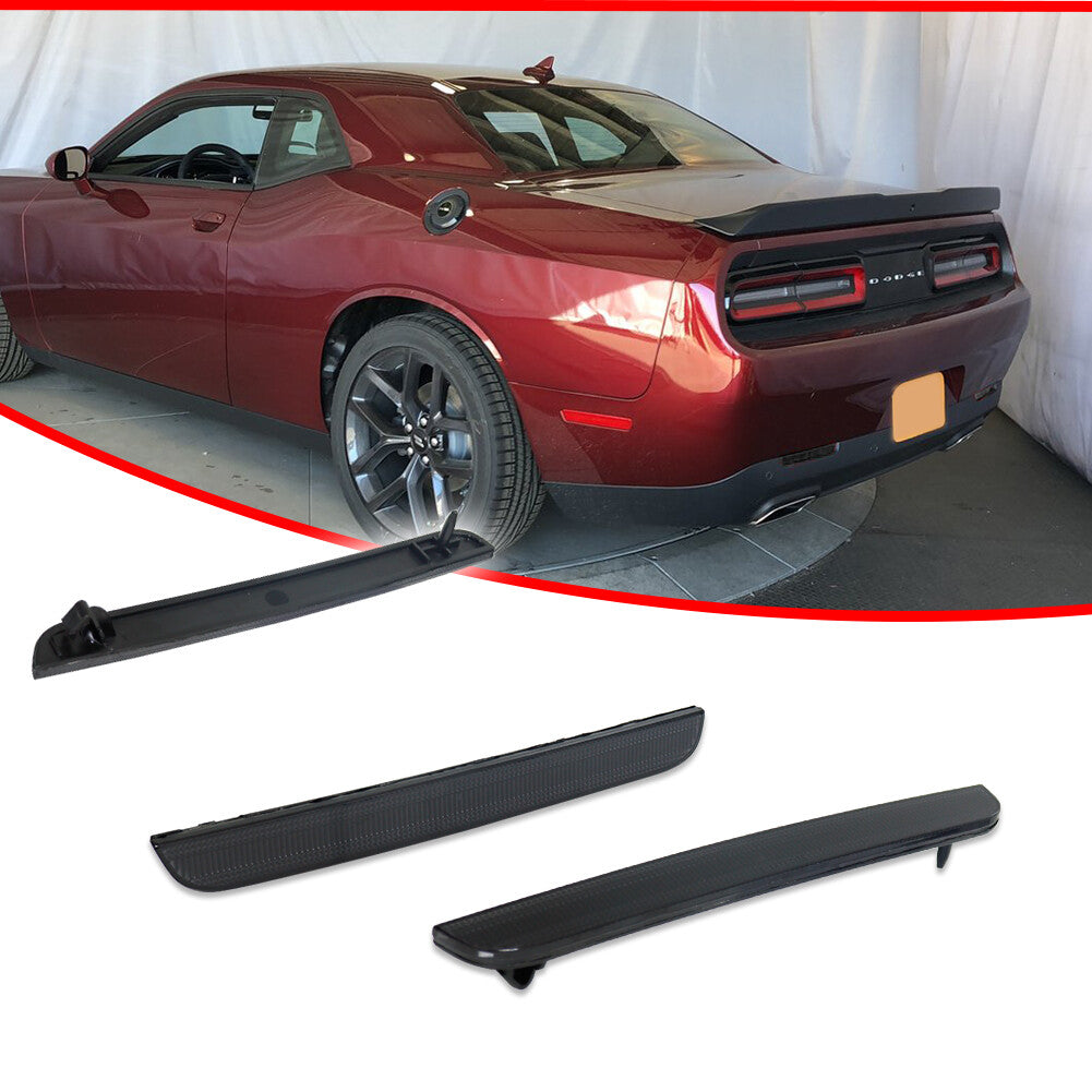 Bumper reflector rear right/left lens kit for 15-22 for Dodge for Challenger