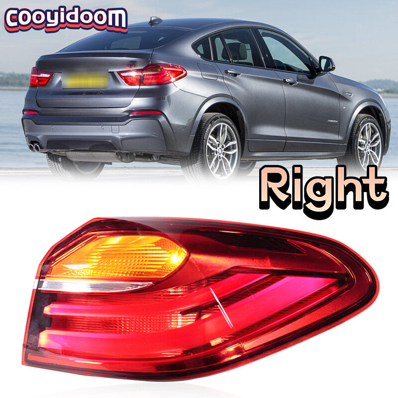 Right for BMW X4 F26 G02 2014-2018 LED Taillight Reverse Lights Brake Lights