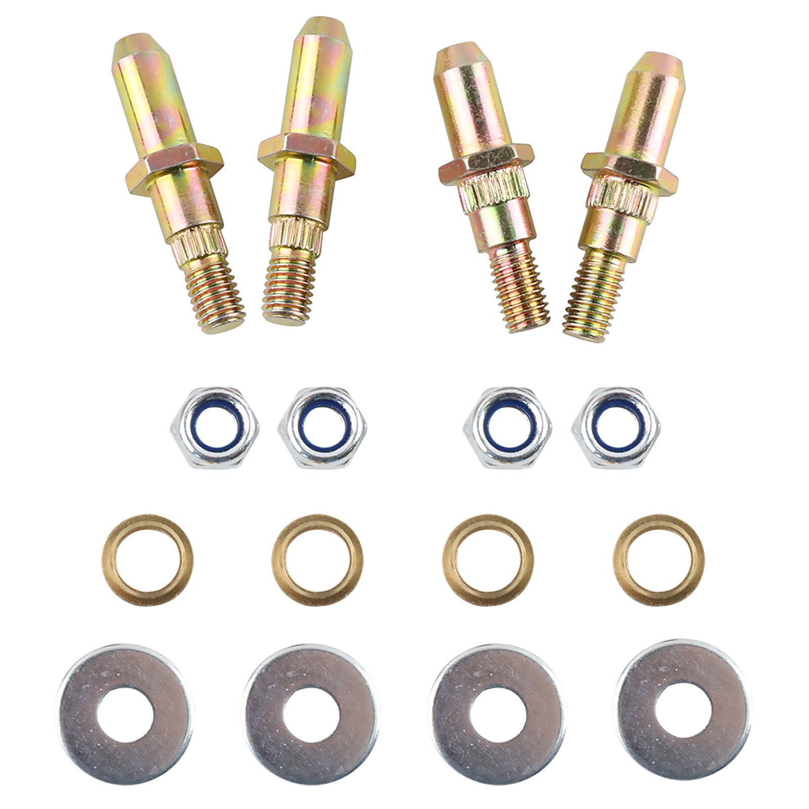 Stainless Steel Car Door Hinge Pins Bushing Kit for Suburban 2000 - 2006