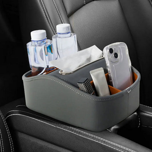 Car Centre Console Organizer Tray Armrest Storage Box Interior Accessories