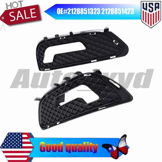 2128851323+2128851423 Fog light grille covers for Mercedes E300/350 10-213