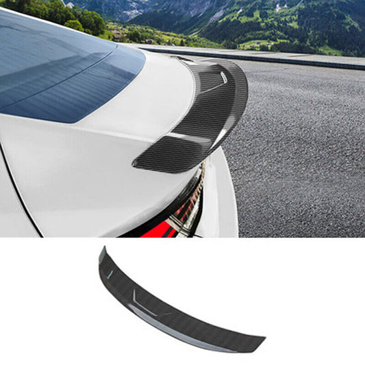 for Hyundai for Elantra 2021-2023 Carbon Fiber Rear Boot Trunk Ducktail Spoiler Wing