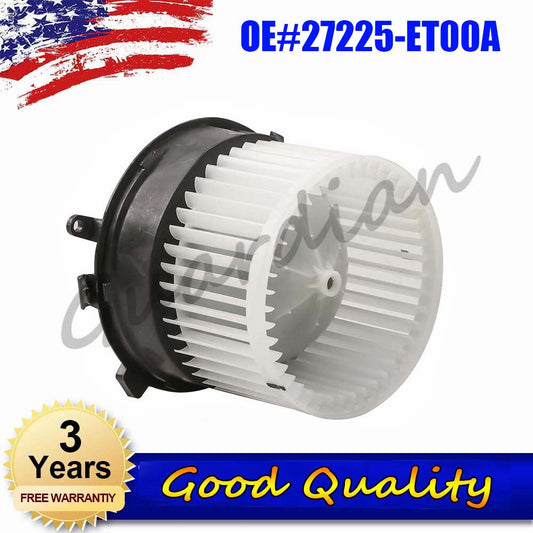 One air conditioning heater blower motor 27225-ET00A is suitable for Nissan Sentra Rogue Select Rogue