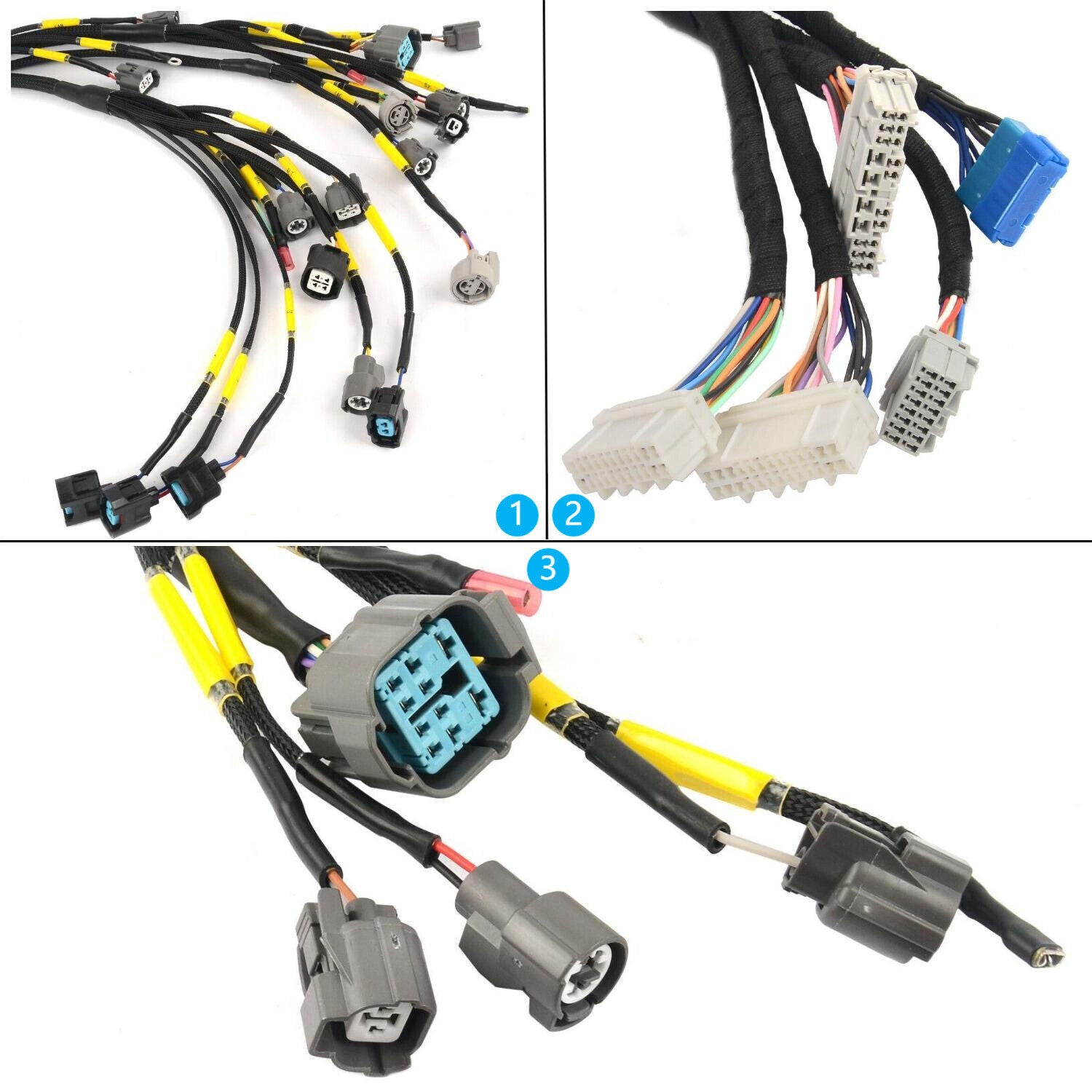 OBD2 Budget B-series Tucked Engine Harness CNCHOBD21 for Honda for Civic Integra