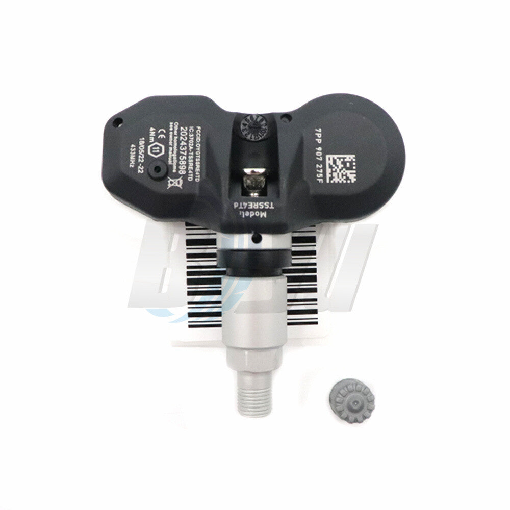 7PP907275F TPMS Tire Pressure Sensor 433MHZ for Audi A4 A6 for A8 Q7 R8 for VW 4pcs