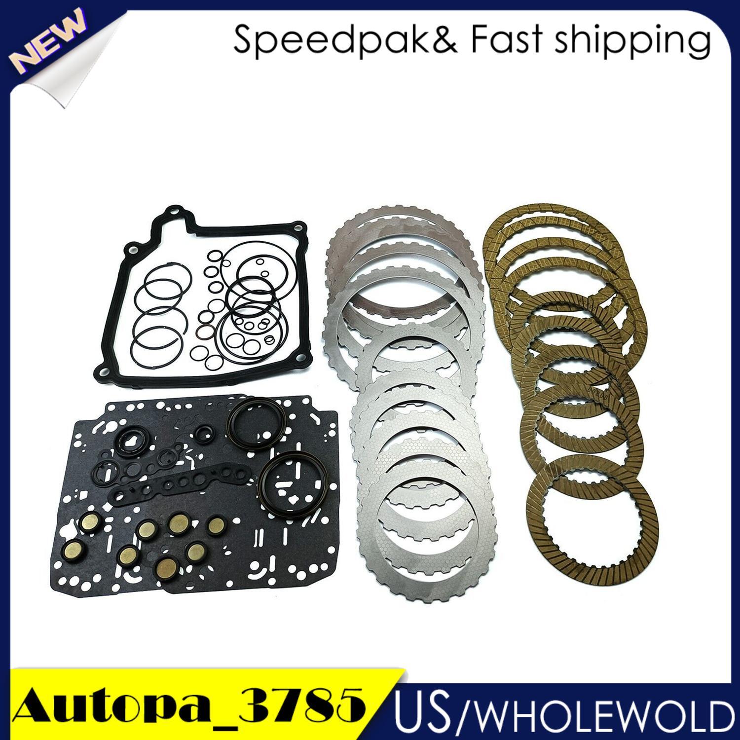 Transmission Master Rebuild Kit Overhaul Clutch Plates 02E DQ250 DSG for Audi