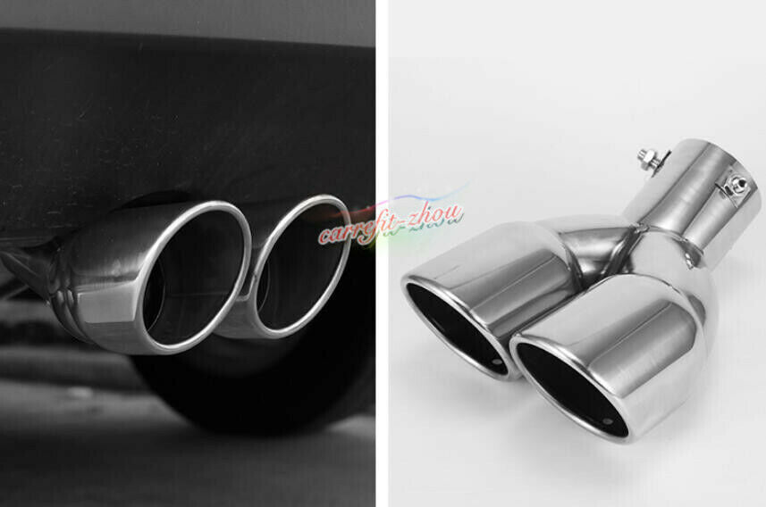 for Hyundai for Elantra 2021 Car Stainless Rear Exhaust Muffler Tip End Pipe Trim 1P