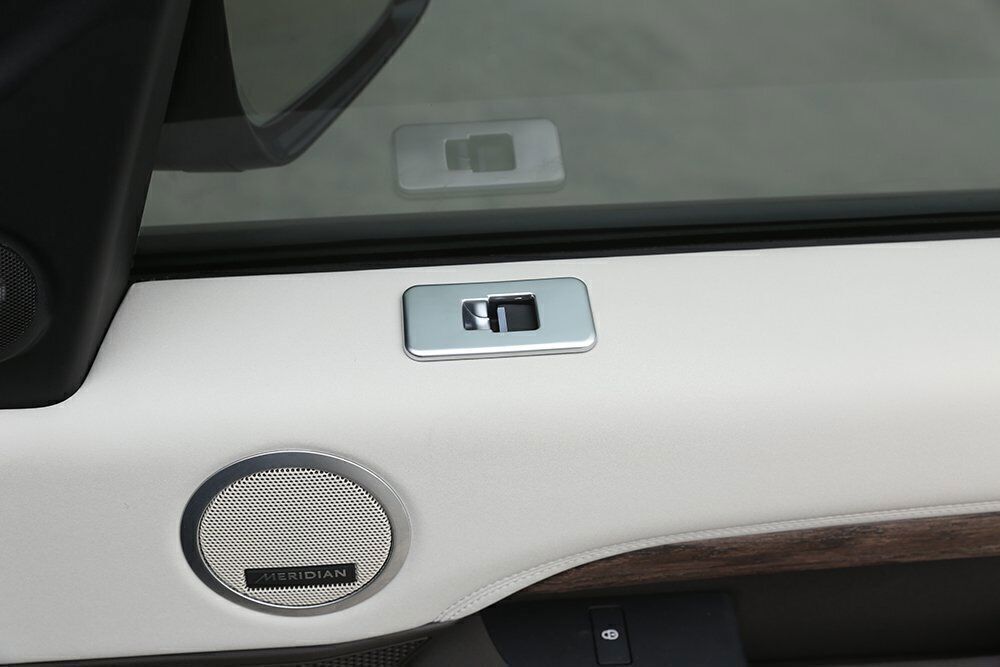 for Land Rover Discovery 5 2017-25 Silver Window Lift Lock Switch Panel Trim 4P