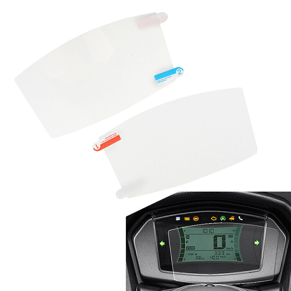 for YAMAHA NMAX 155 2020-2022 2021 2x Dashboard Screen Protector Film