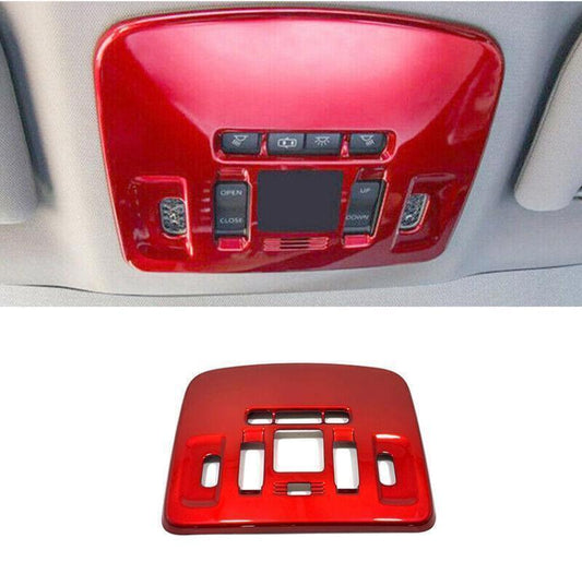 for Toyota for Camry 2018-23 Glossy Red Front Reading Lamp Frame Cover Trim Bezel 1X