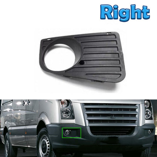 Front bumper fog lamp grille Passenger side Right for for VW Crafter 2006-2017